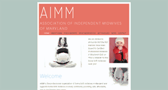 Desktop Screenshot of aimmidwives.org