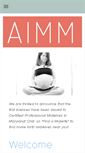 Mobile Screenshot of aimmidwives.org